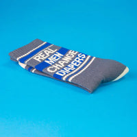 Real Men Change Diapers Unisex Crew