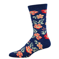 Wild Flowers Men’s Bamboo Crew