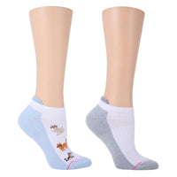 Relaxed Cats Ankle Compression Socks 2-Pack