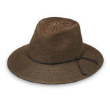 Victoria UPF Straw Fedora Sun Hat