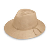 Victoria UPF Straw Fedora Sun Hat