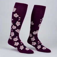 Cherry Blossoms "Stretch-It" Knee High Sock