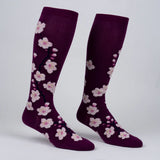 Cherry Blossoms "Stretch-It" Knee High Sock