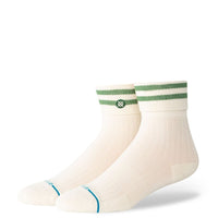 Roll Cuff Quarter Crew