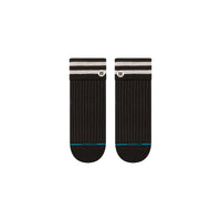 Roll Cuff Quarter Crew