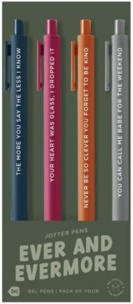 Ever and Evermore Swiftie Jotters Pen Set 4-Pack