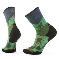 Trail Run Targeted Cushion Neature Print Crew