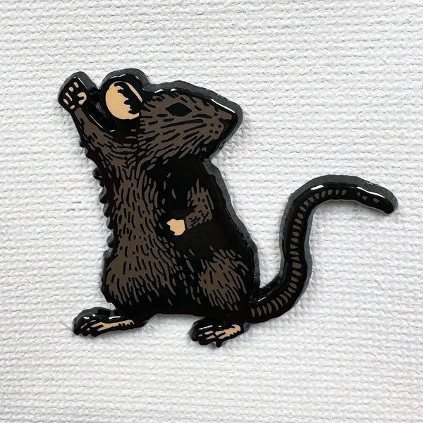 Fight the Power Rat Pin