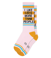 I Like Cats More Than People Unisex Crew