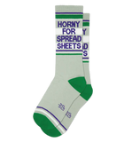 Horny For Spread Sheets Unisex Crew