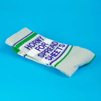 Horny For Spread Sheets Unisex Crew