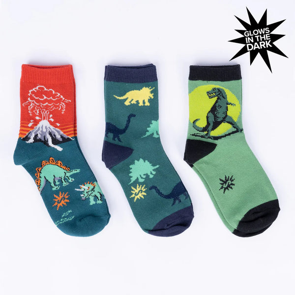 Dinosaur Days Kid’s Crew 3-Pack