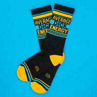 Average Dick Energy Unisex Gym Crew Socks