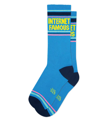 Internet Famous Unisex Gym Crew Socks