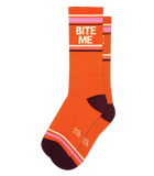 Bite Me Unisex Gym Crew Socks