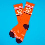 Bite Me Unisex Gym Crew Socks