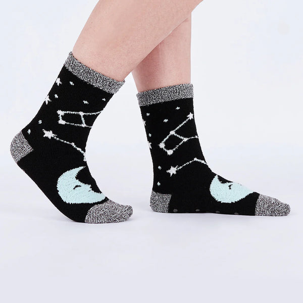 Once in a Blue Moon Slipper Sock