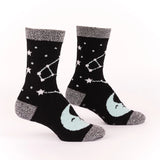 Once in a Blue Moon Slipper Sock