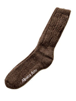Solid Rib Alpaca Crew