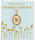 Scalloped Initial Charm
