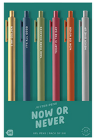 Now or Never Jotters Pen Set 6-Pack