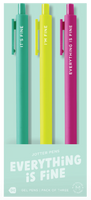 I’m Fine Jotters Pen Set 3-Pack