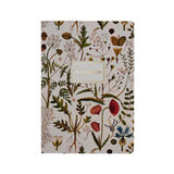 Greens and Flowers Vegan Leather A6 Daily Journal