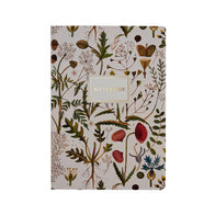 Greens and Flowers Vegan Leather A6 Daily Journal