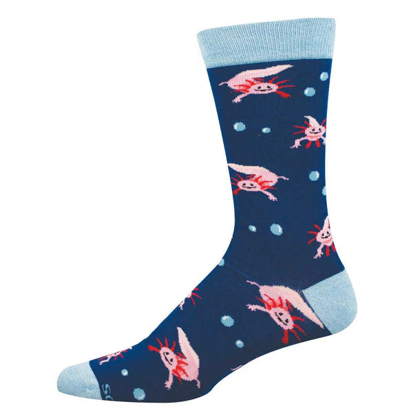 A Lotta Axolotls Men’s Bamboo Crew