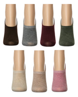 Cotton Blend No Show Sneaker Liner 7-Pack