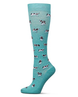 Cows Bamboo Graduated Compression Knee High Sock