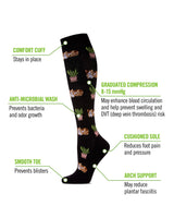 Catnap Bamboo Graduated Compression Knee High Sock