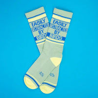 Easily Distracted By Birds Unisex Gym Crew Socks