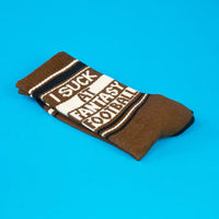 I Suck At Fantasy Football Unisex Gym Crew Socks