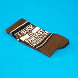 I Suck At Fantasy Football Unisex Gym Crew Socks