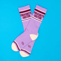 Favorite Sister Unisex Gym Crew Socks