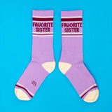 Favorite Sister Unisex Gym Crew Socks