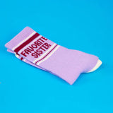 Favorite Sister Unisex Gym Crew Socks