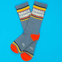 Badass Grandpa Unisex Gym Crew Socks
