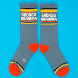 Badass Grandpa Unisex Gym Crew Socks