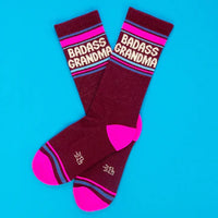 Badass Grandma Unisex Gym Crew Socks