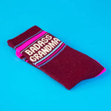 Badass Grandma Unisex Gym Crew Socks