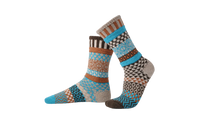 Walnut Wool Crew Socks 