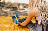 Walnut Wool Crew Socks 