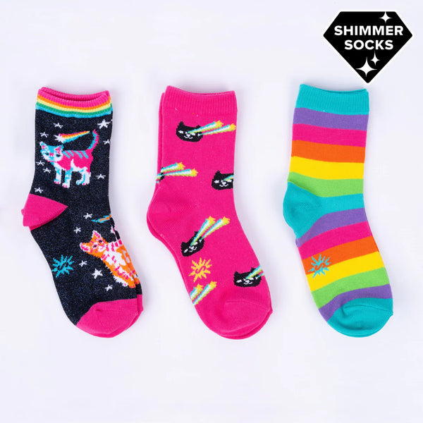 Space Cats Kid’s Crew 3-Pack