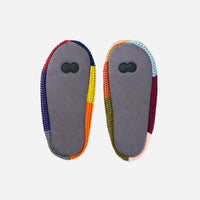 Mismatch Rib Slippers