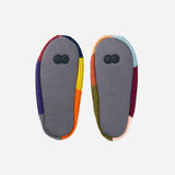 Mismatch Rib Slippers