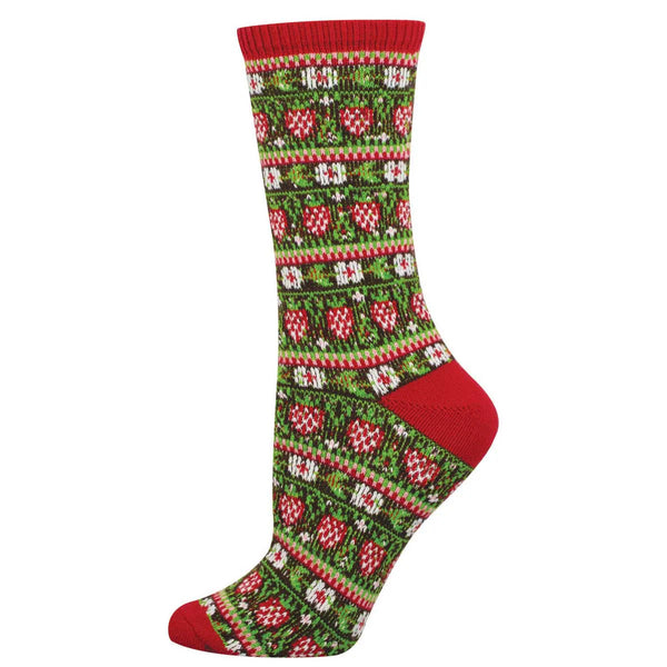 Strawberry Season Sweater Socks