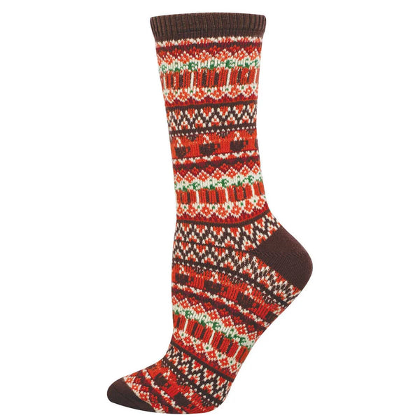 Pumpkin Spice is Nice Sweater Socks