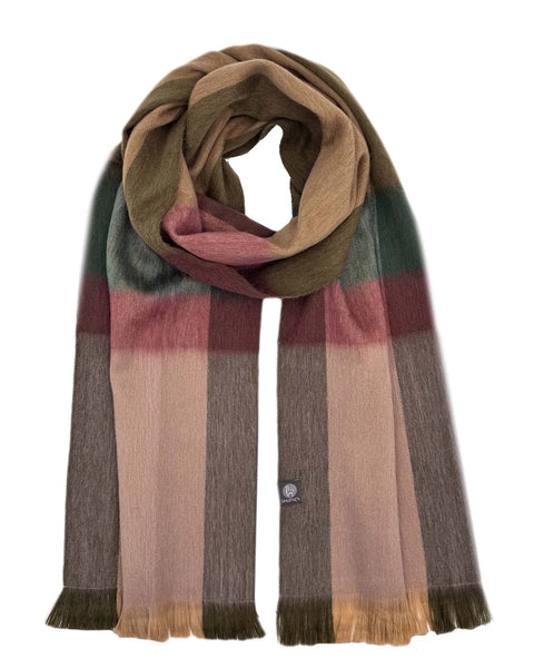 New Plaid Alpaca Scarf